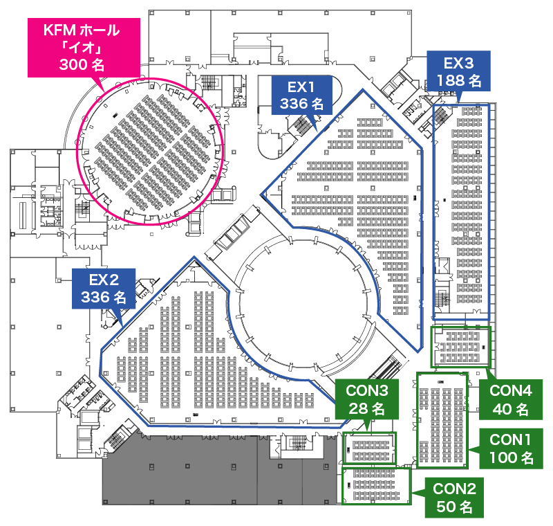 9階全体レイアウト図
